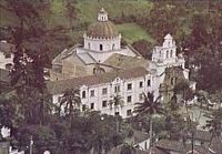 Santuario de Guapulo en Quito Pichincha Ecuador