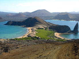 Galapagos pictures, Bartolome island, Pinnacle Rock