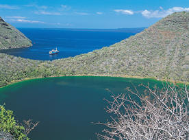 Galapagos, Isabel island, Lago Darwin 