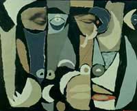 Head Triptico - Oswaldo Guayasamin