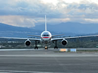 International airport Mariscal Sucre in Quito Ecuador