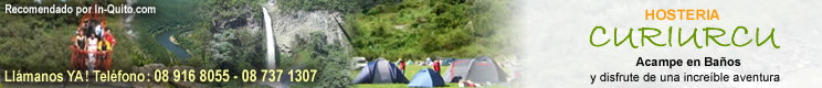 Hosteria Curiurcu, Baños, Ecuador