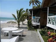 Playa de Atacames en Esmeraldas Ecuador