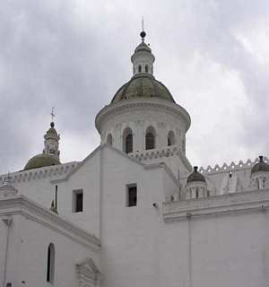 La Merced church in Quito Ecuador