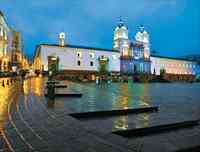 Piazza San Francisco in Quito Pichincha Ecuador