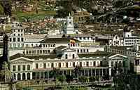Palacio de Gobierno Halbgeviert Quito Pichincha Ecuador