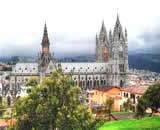 La Basilica church in Quito Ecuador Pichincha