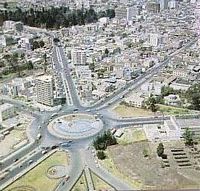 Das Indoamerican Quadrat vor der zentralen Universitt in Quito Pichincha Ecuador