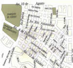 Quito map, La Mariscal