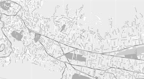 Map of Quito