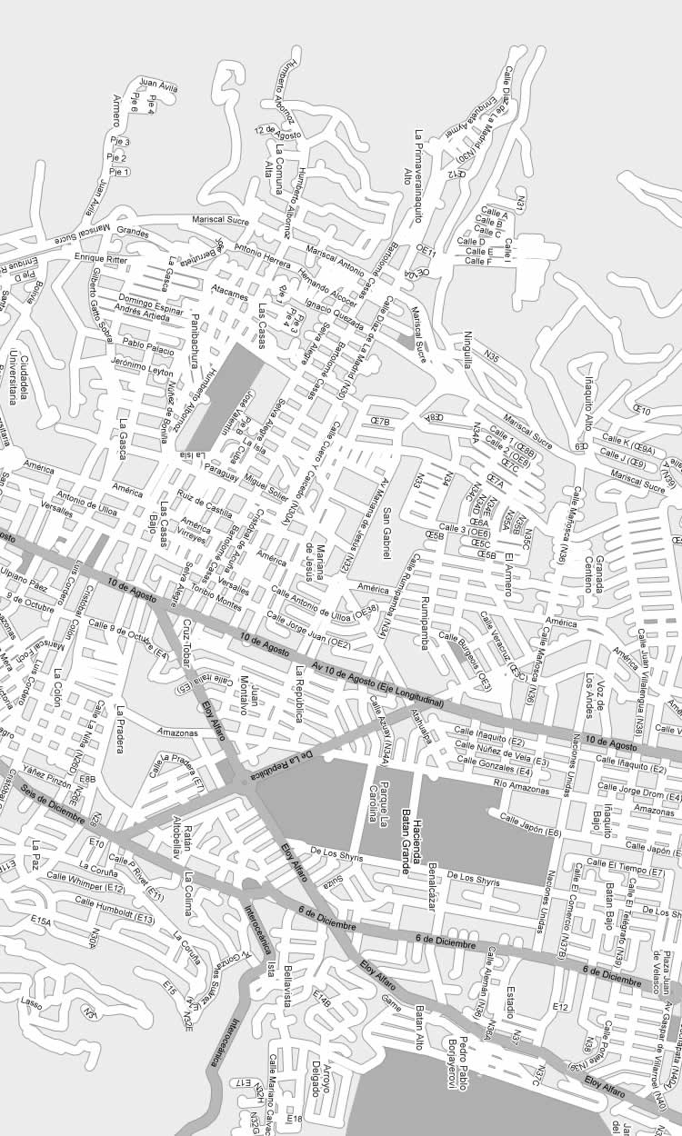 Quito map