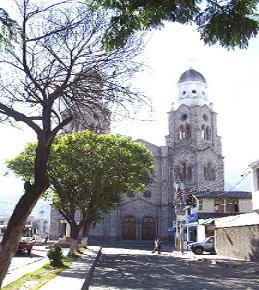 Kirche in Ibarra Ecuador