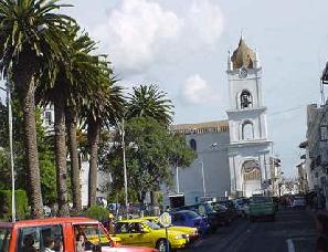 Kirche in Latacunga Ecuador