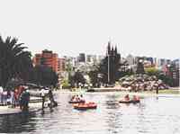 La Carolina Park in Quito Pichincha Ecuador